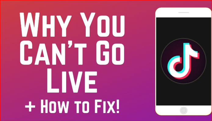 why i cannot tiktok live